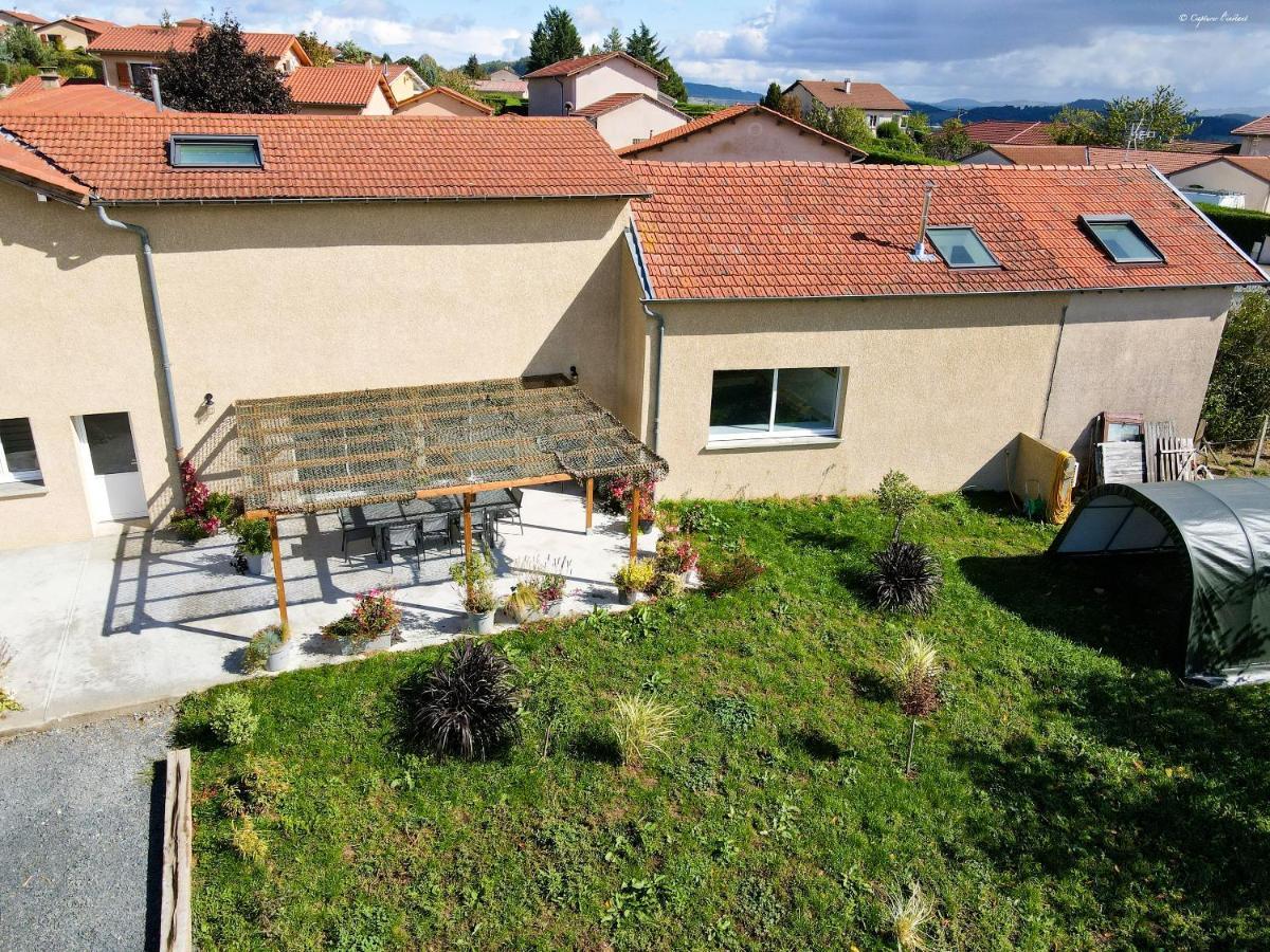 Villa Elegante A Panissieres Avec Piscine Privee Eksteriør bilde